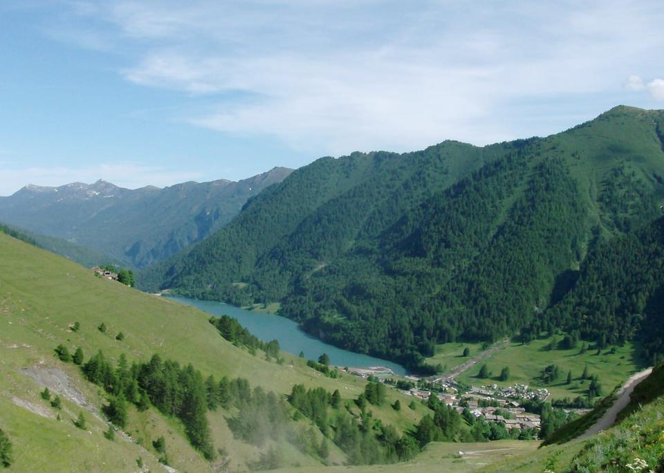 Cycling in Pontechianale