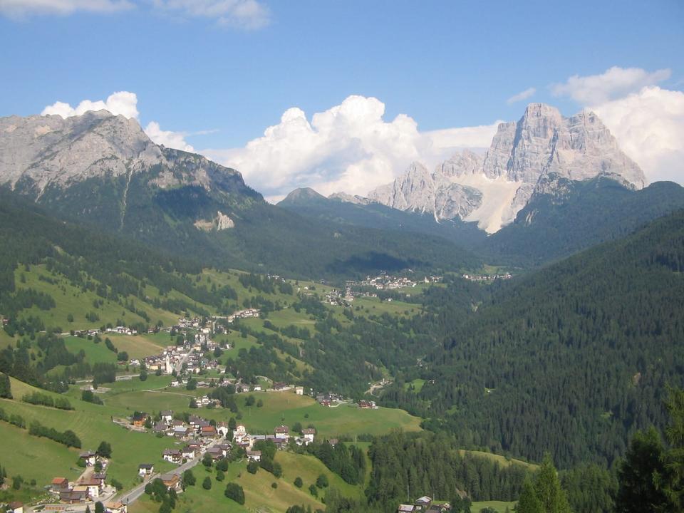 Cycling in Selva di Cadore