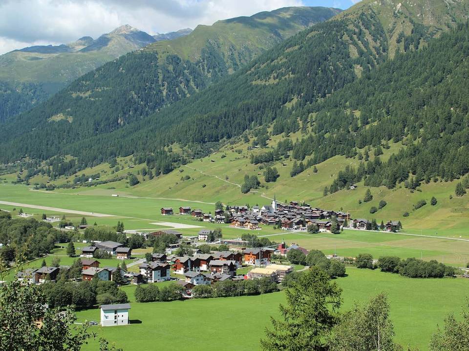 Cycling in Ulrichen