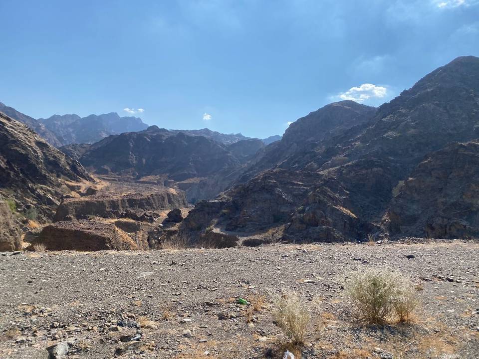 Cycling in Dibba Al-Hisn