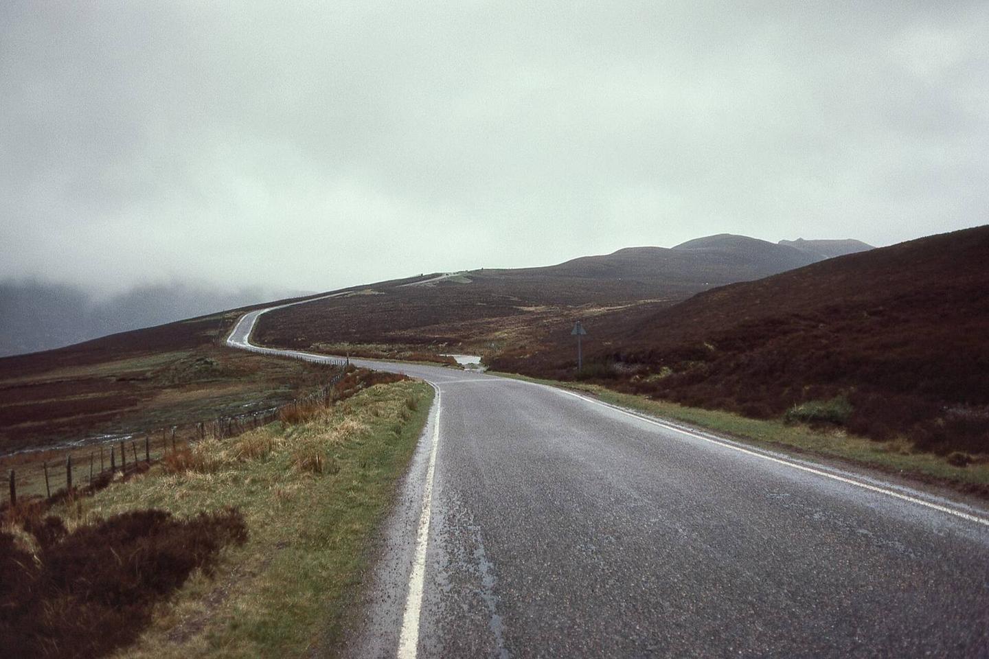General Wade's Military Road (B862) - Stratherrick and Foyers, Inverness, Scotland, UK
