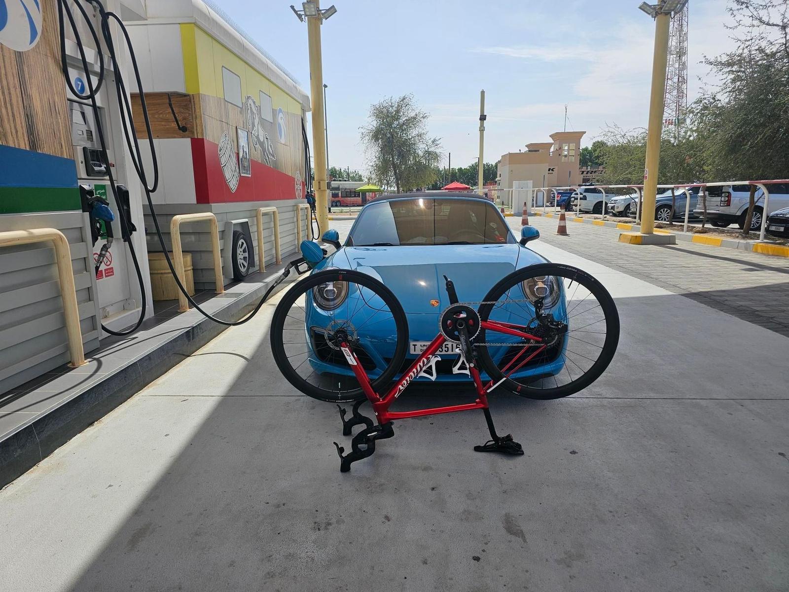 On the road: Al Qudra Stick and Half Loop