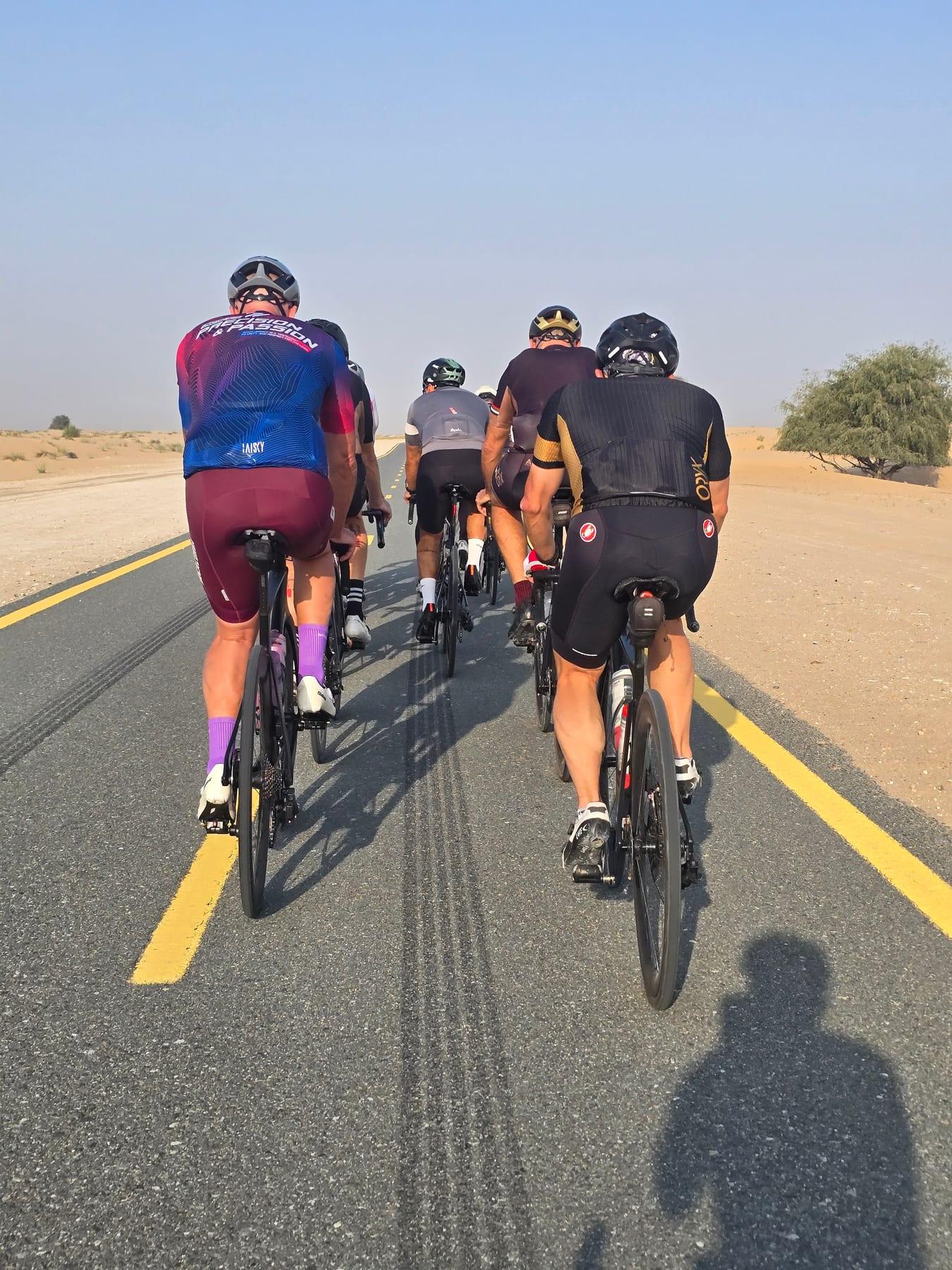 On the road: Al Qudra Loop and Solar Park, Dubai