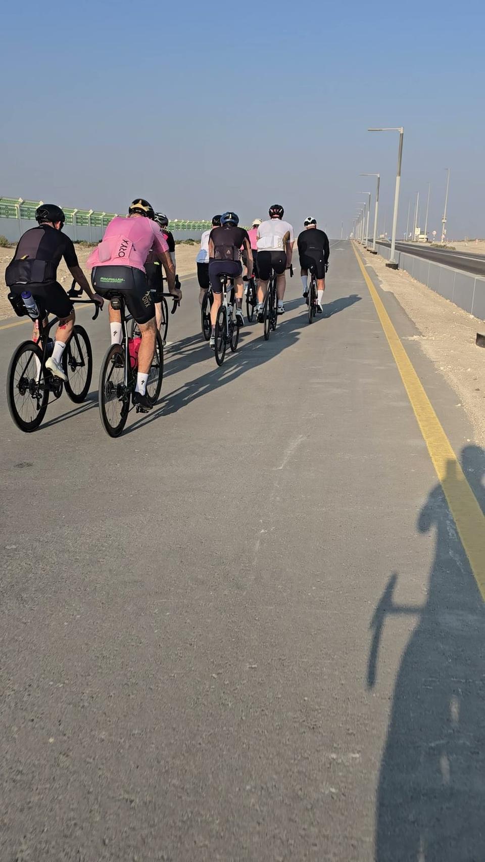 On the road: Al Qudra to Abu Dhabi