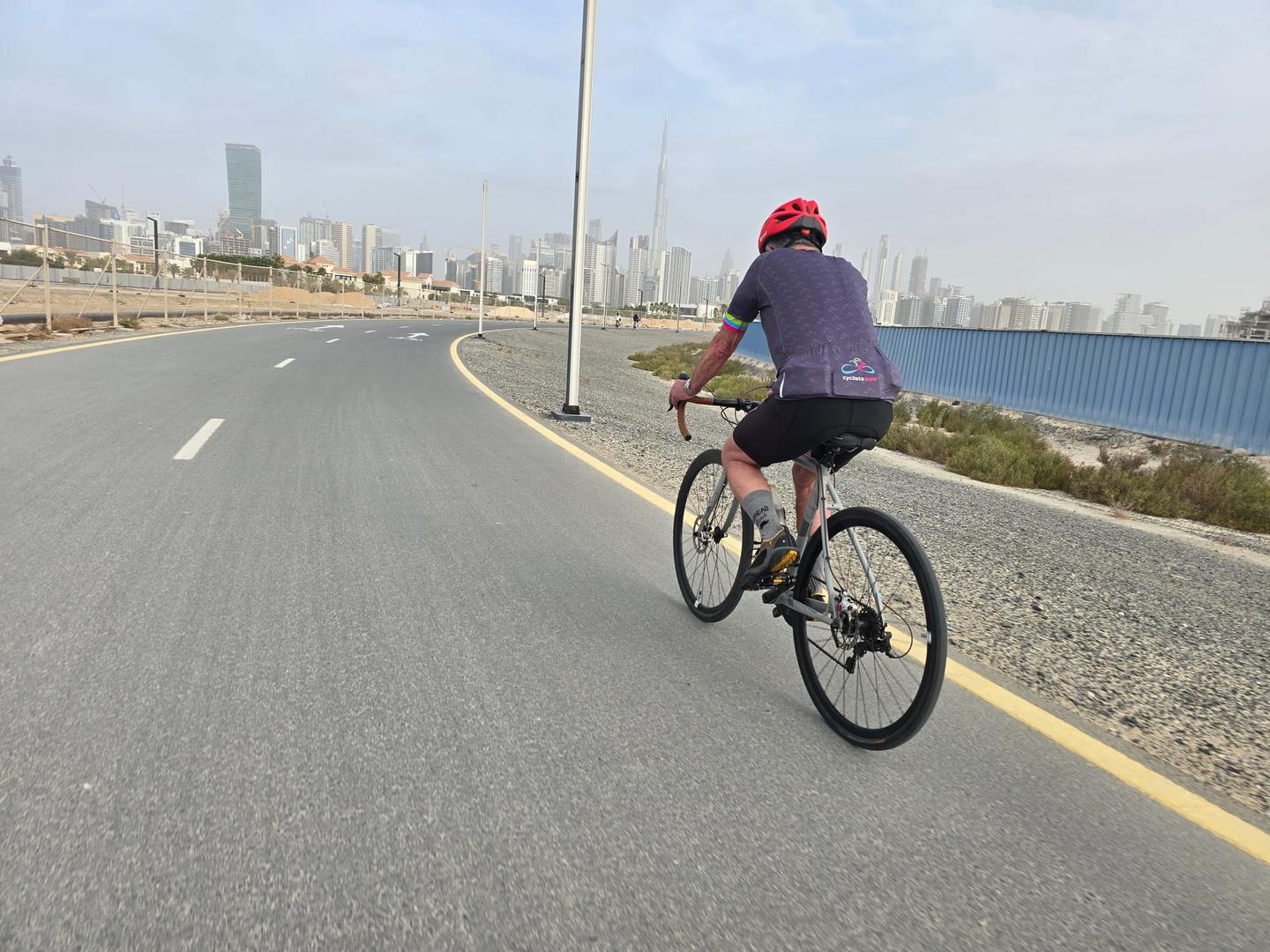 On the road: DXBike Cycle Track Laps, Dubai