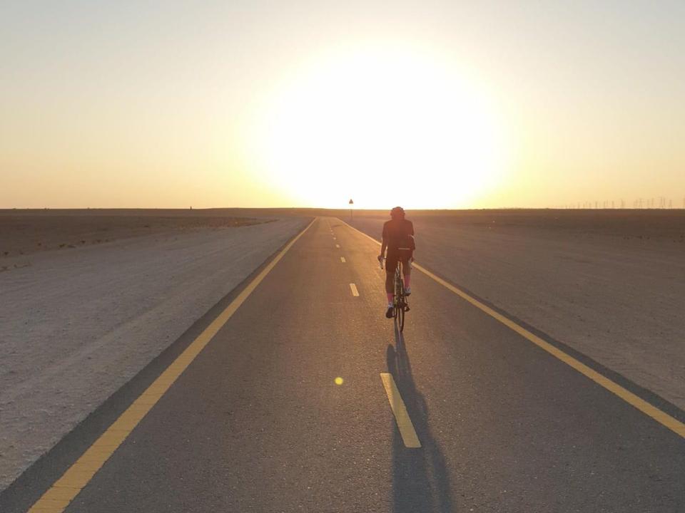 On the road: Al Qudra Stick and Loop