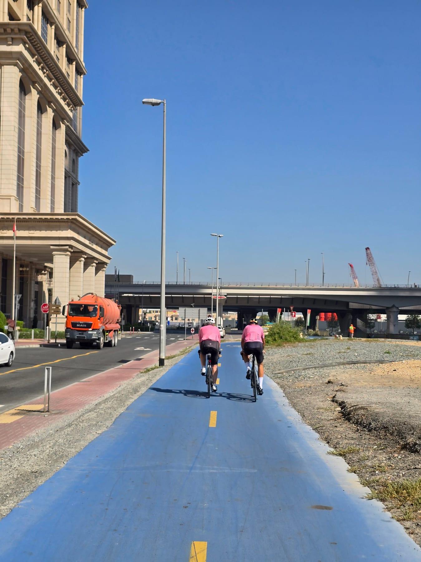On the road: Dubai Ride 2025 Course, Dubai