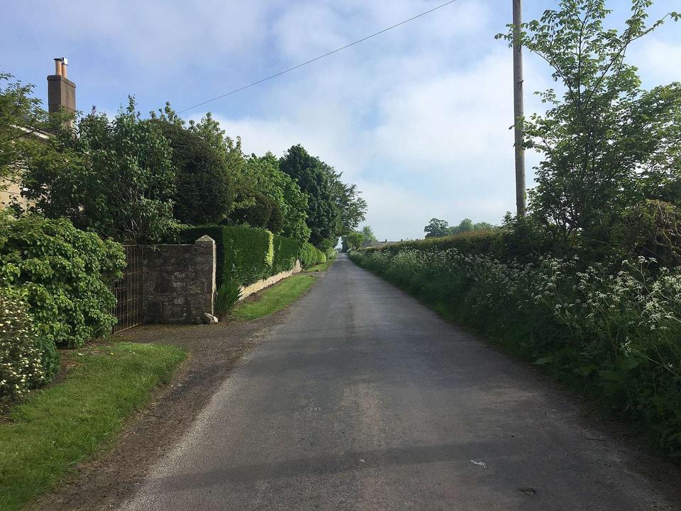 Minor road at Edrom