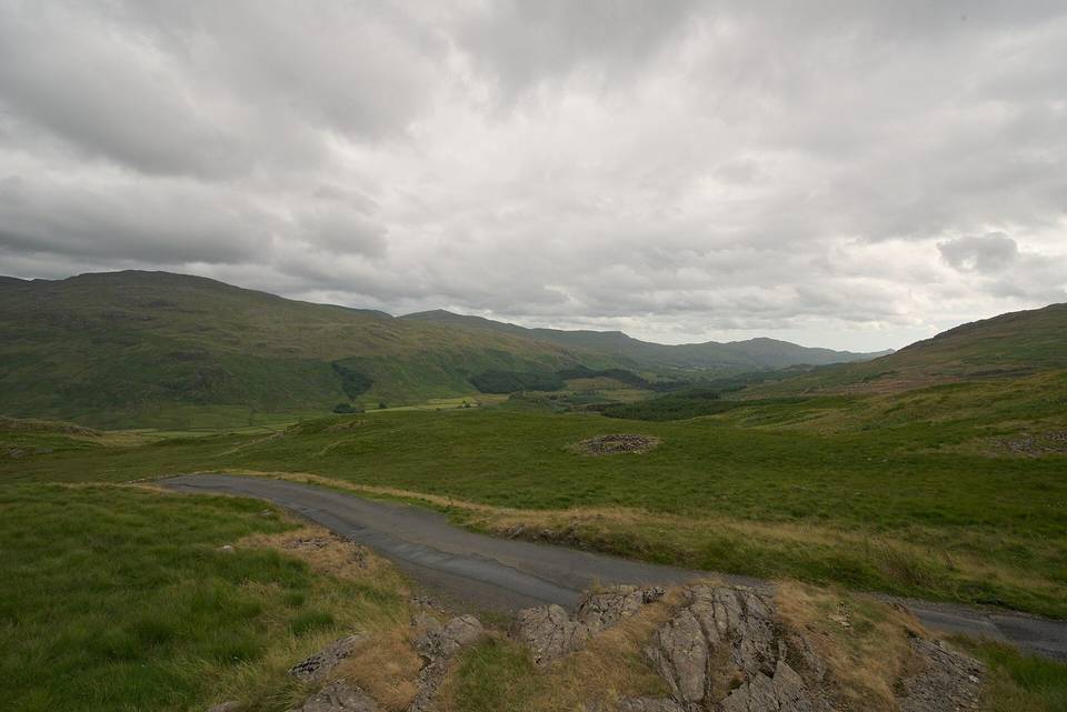 Hardknott Pass.