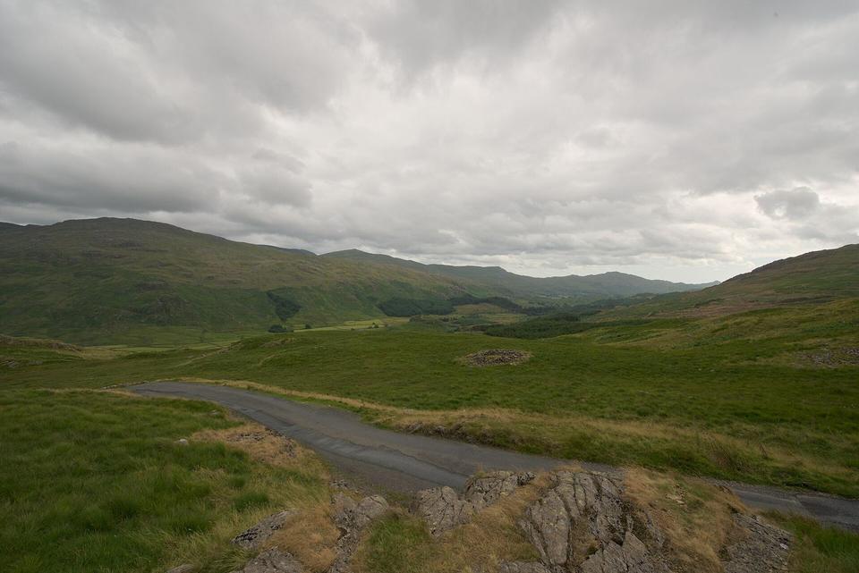 Hardknott Pass.