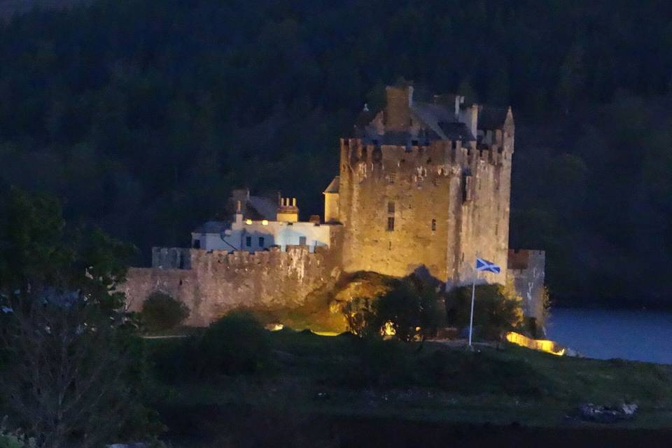 Eilean Donan Castle, At Night