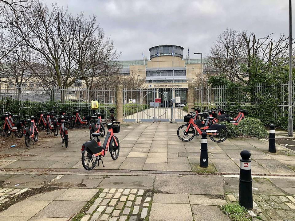 Velo libre docking station, Commercial Quay