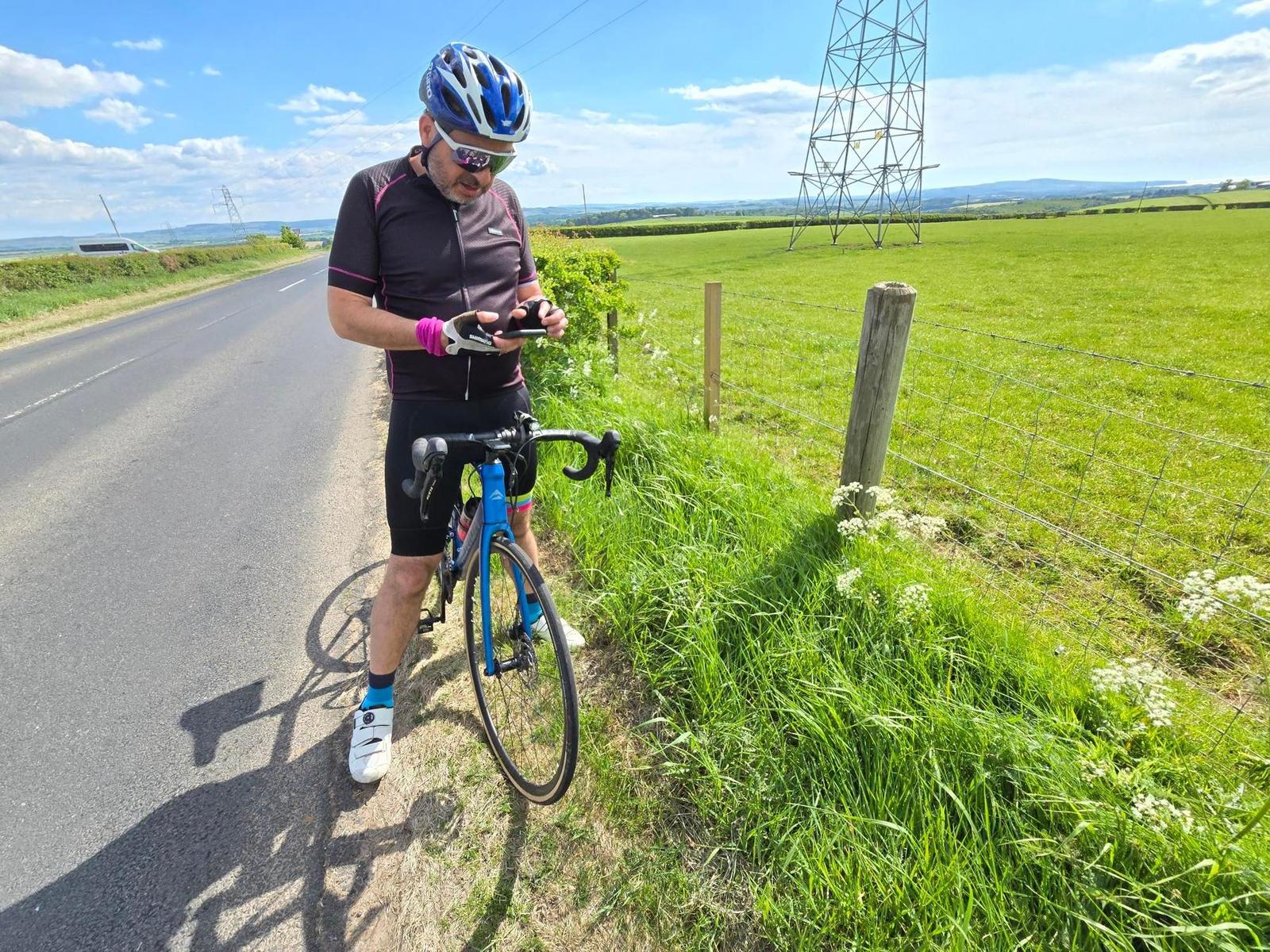 On the road: Glasgow to Prestwick