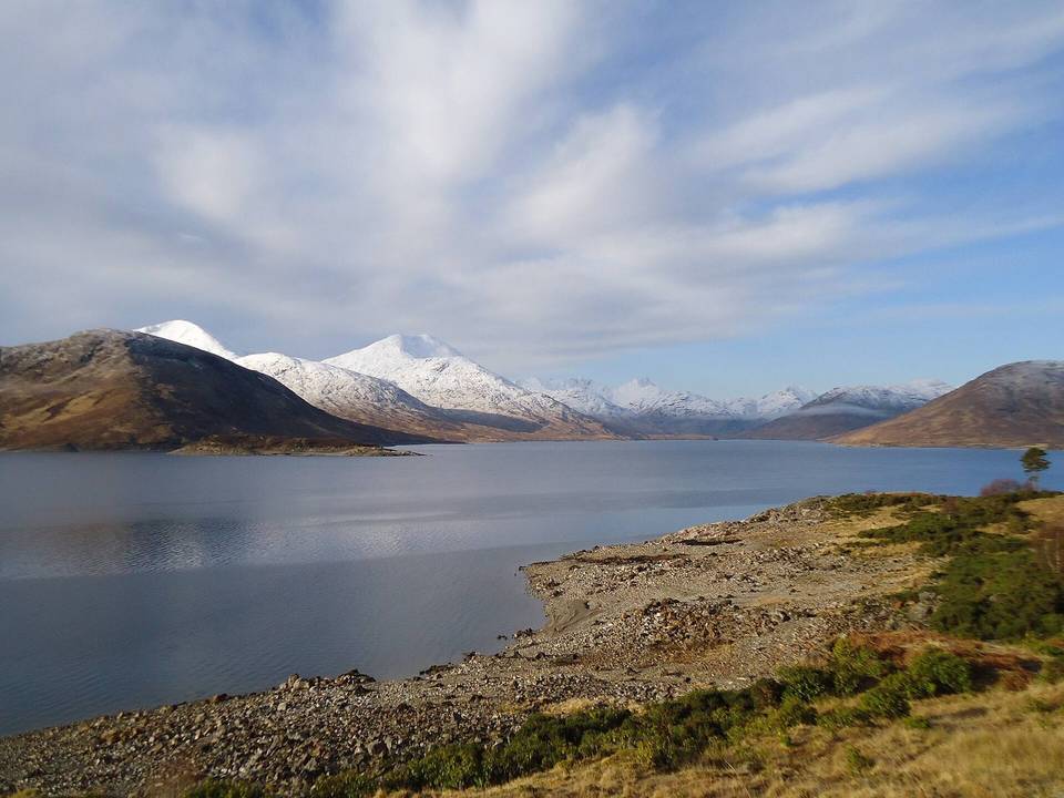 Loch Quoich and Sgurr Mor