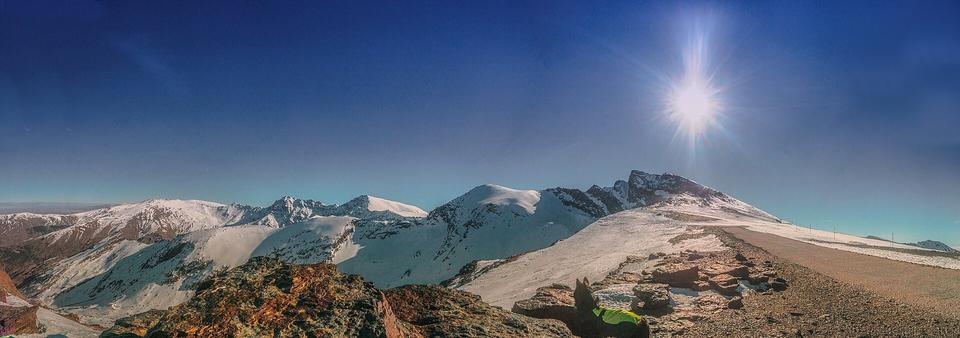 On the road: Veleta from Granada