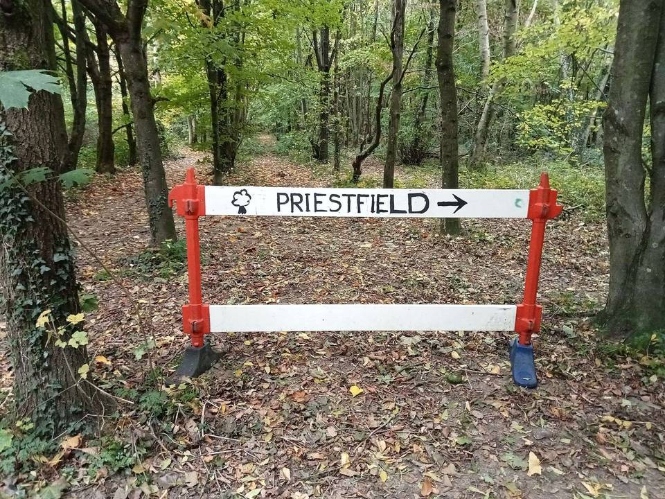 Priestfield Arboretum Direction Indicator