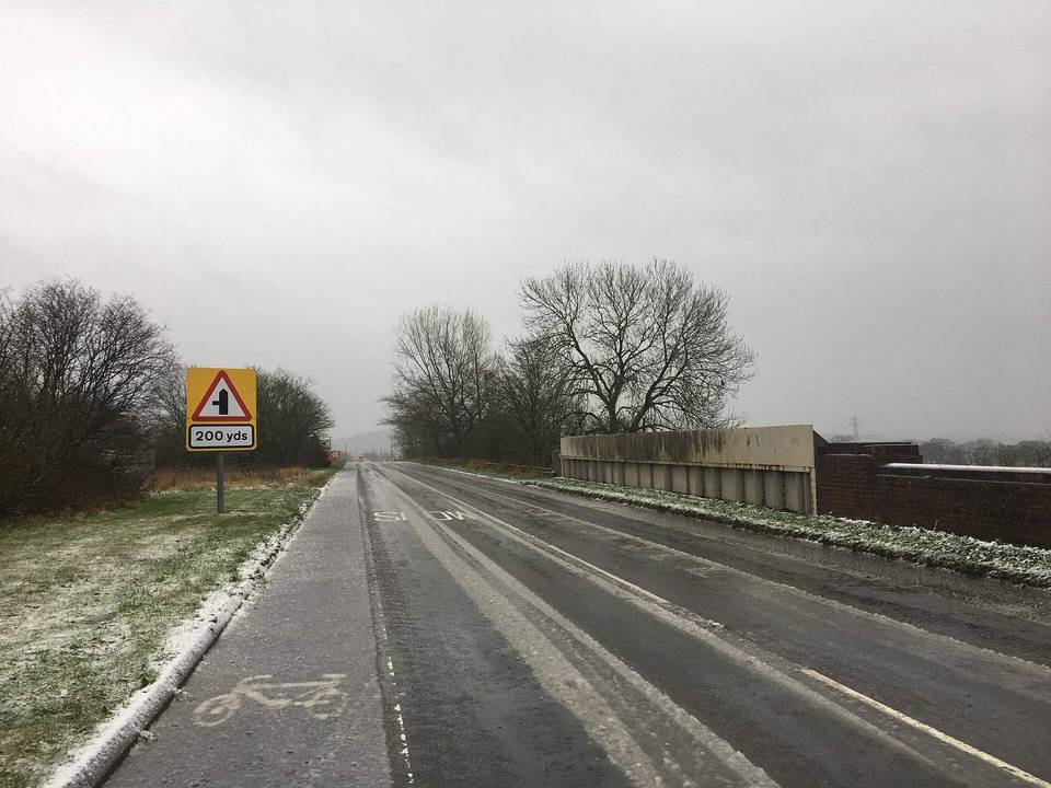 B7076 towards Ecclefechan