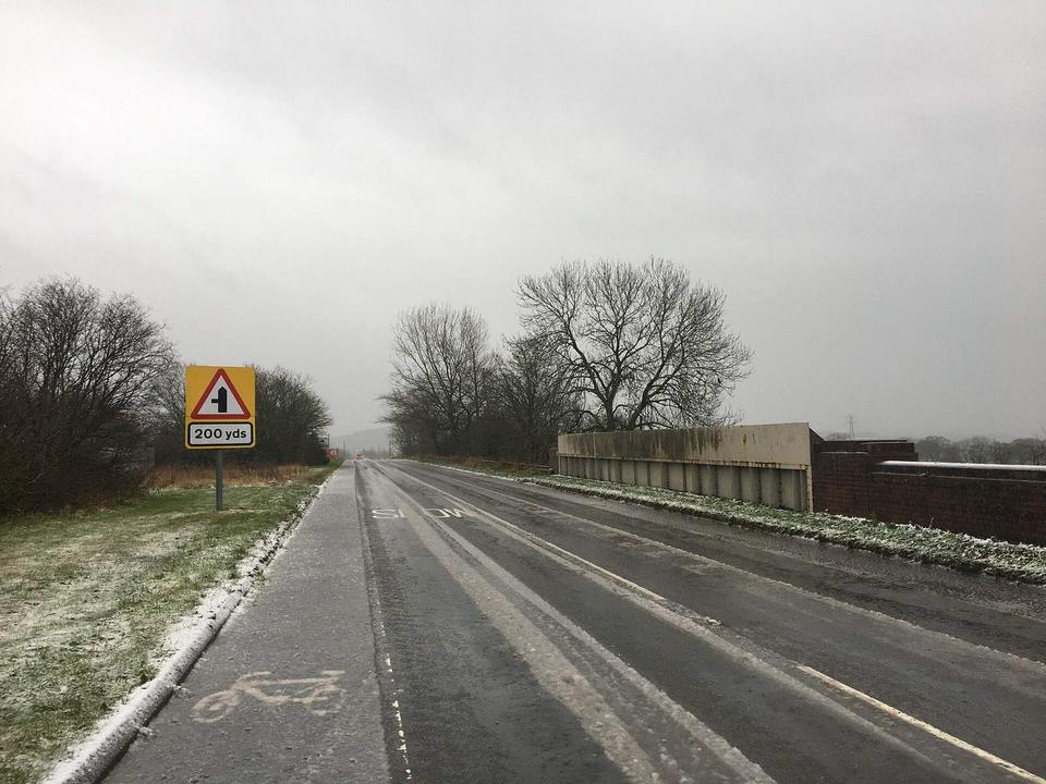 B7076 towards Ecclefechan