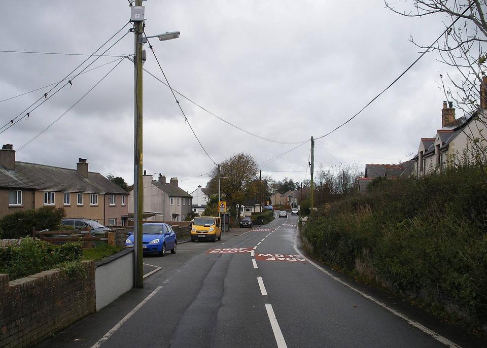 Llansadwrn village