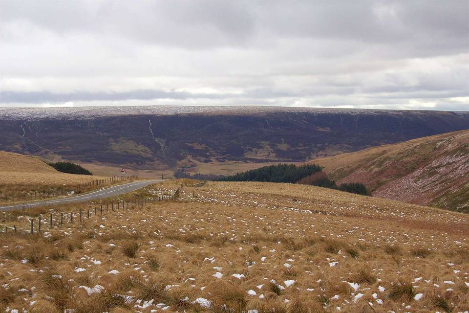 Holme Moss in March 2016