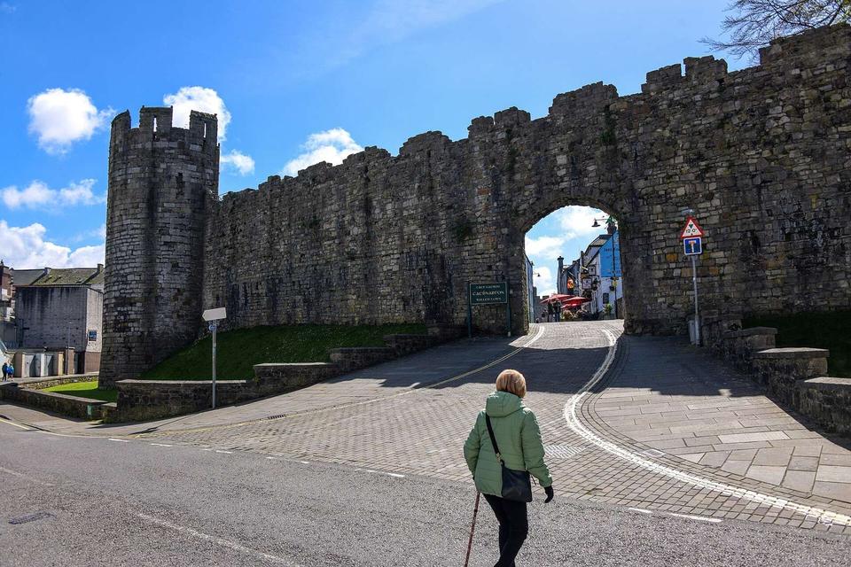 On the road: Holyhead to Caernarfon