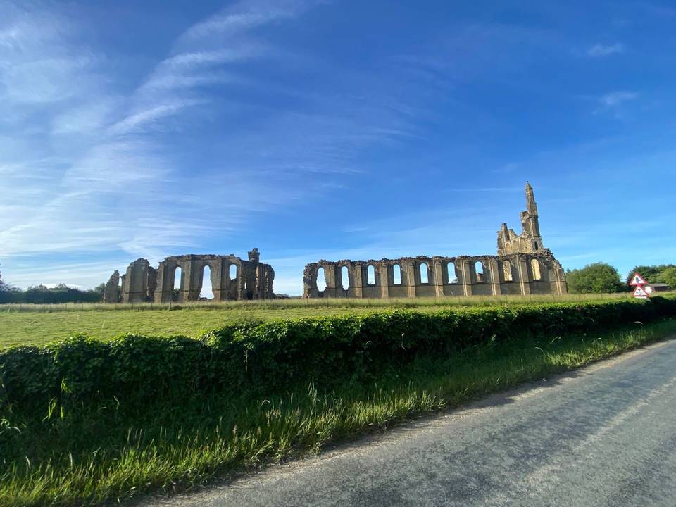 Cycling in Husthwaite