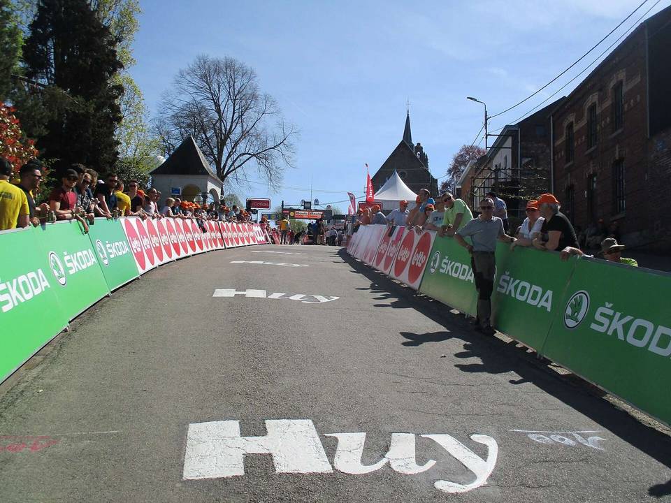 Waalse Pijl 2018 op de Mur van Huy.
