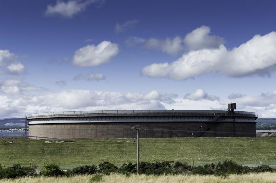 Oil Tank at Nigg Terminal