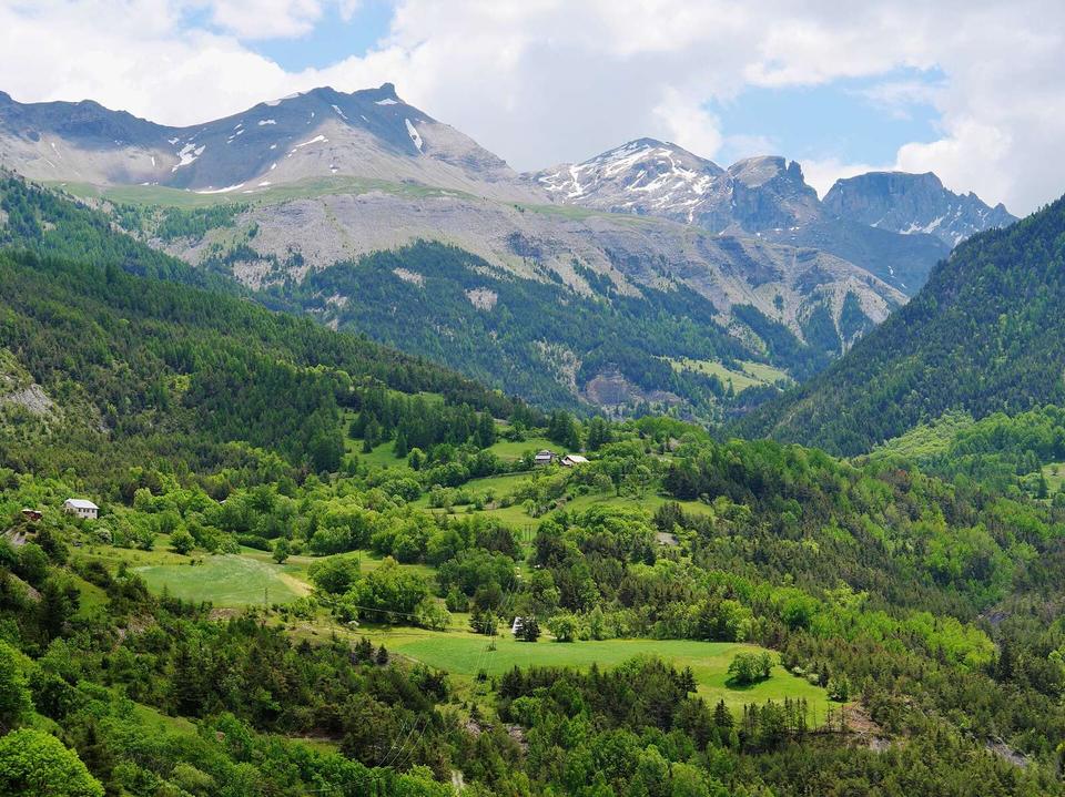 Bonette Pass, Departments of Alpes-de-Haute-Provence &amp; Alpes-Maritimes, Region of Provence-Alpes-Côte d'Azur, France