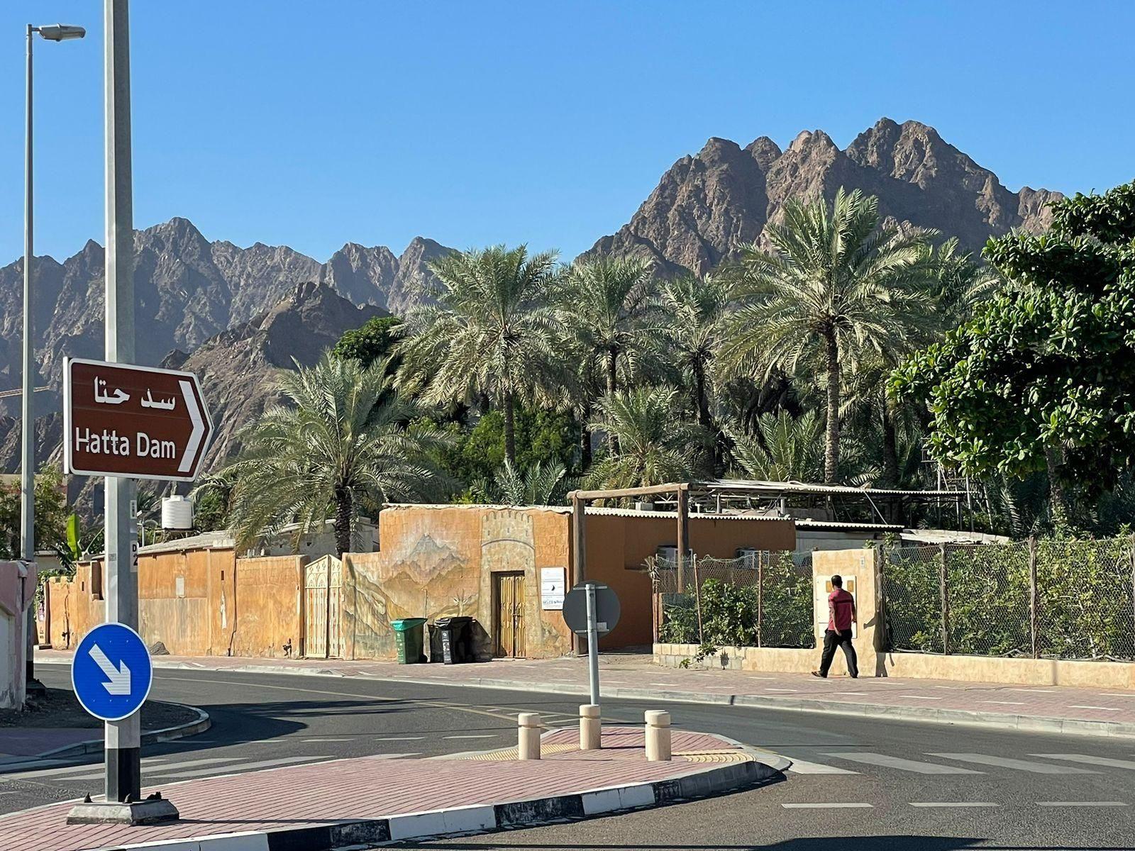 Hatta Dam and Generator Hill