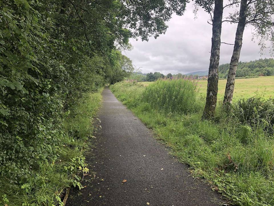 Blane Valley Railway trackbed