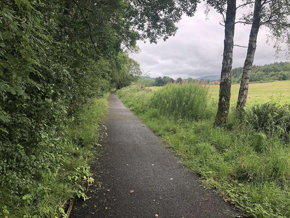 Blane Valley Railway trackbed