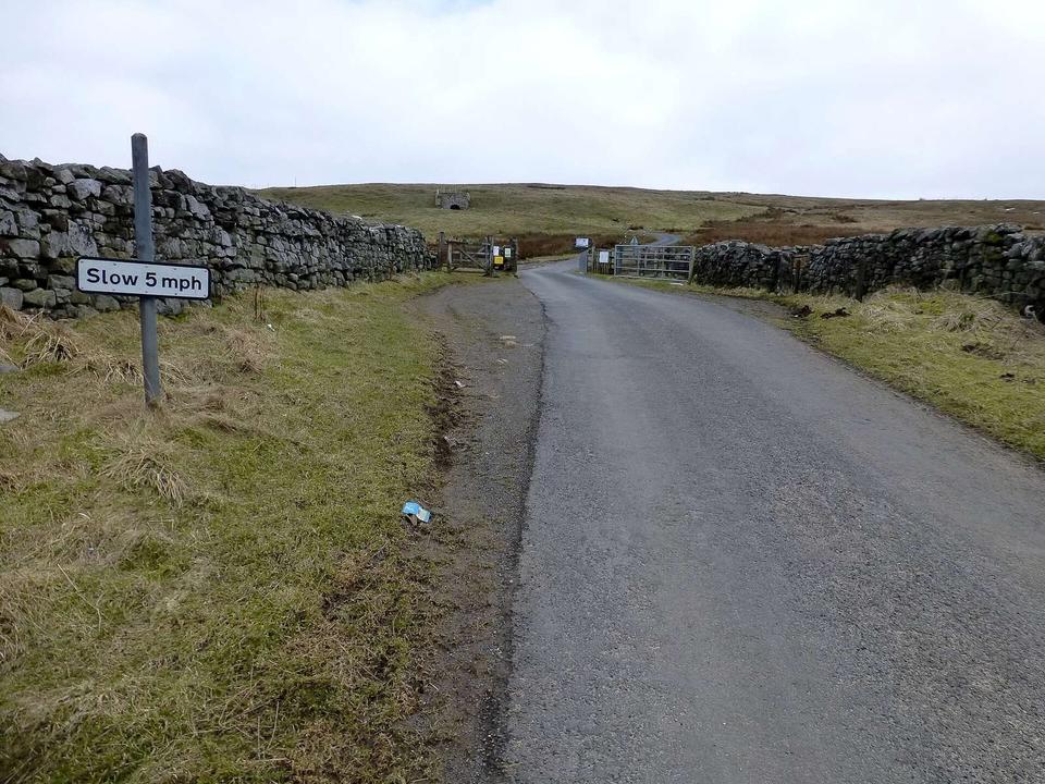 Fell Road To Great Dun Fell