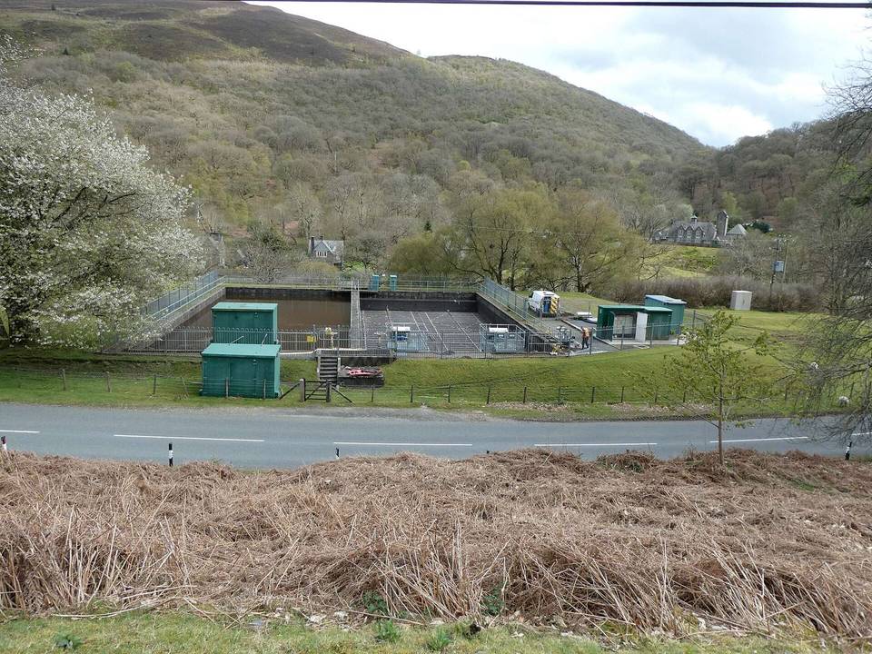 Water treatment works, Elan Village