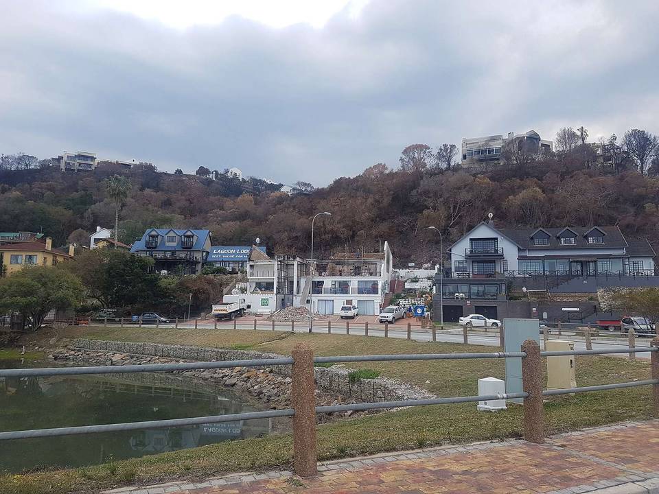 Houses damaged by Knysna fires of 2017