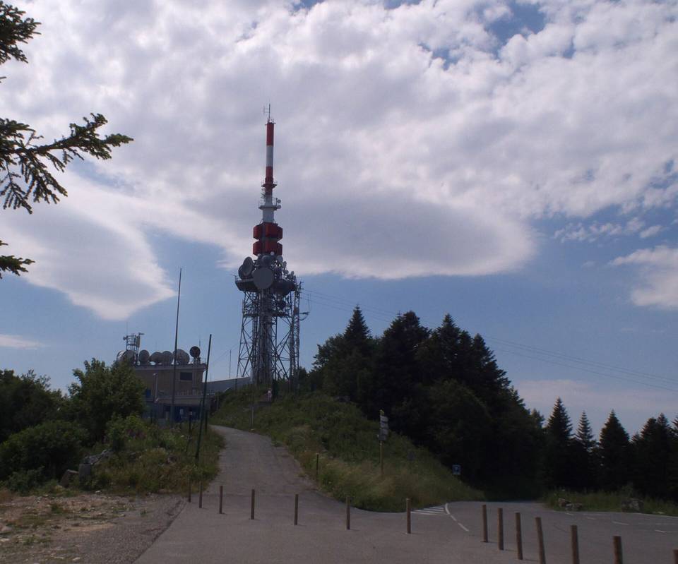 On the road: Signal du Mont du Chat from Le Bourget-du-Lac