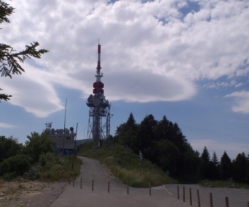 On the road: Signal du Mont du Chat from Le Bourget-du-Lac