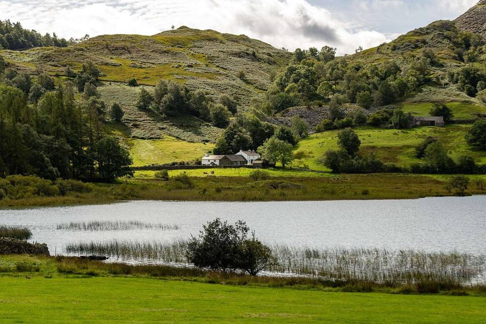 On the road: Wrynose Pass from Little Langdale