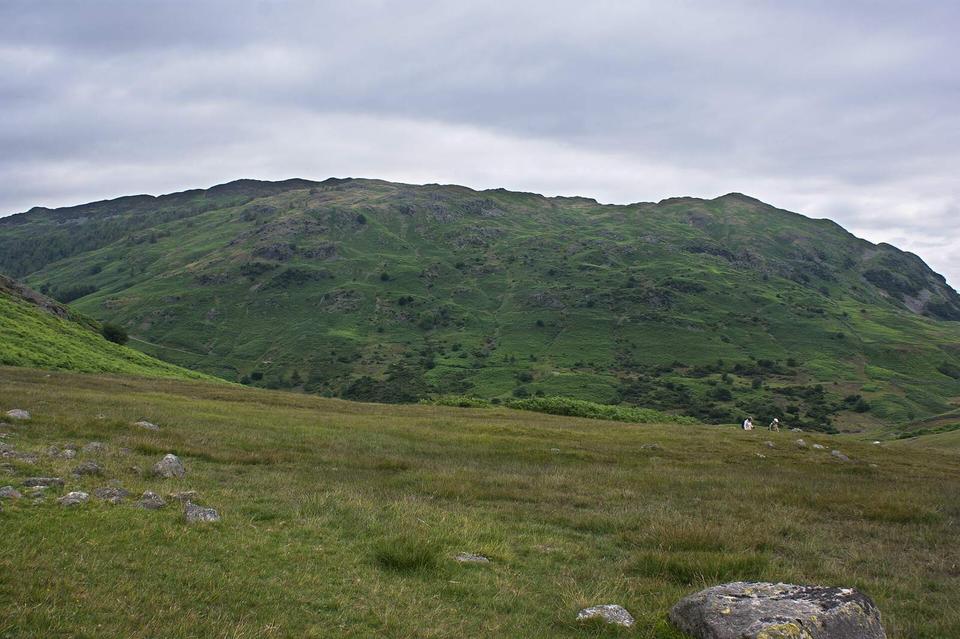 Blea Moss from Hollin Slack - Birk Knott beyond