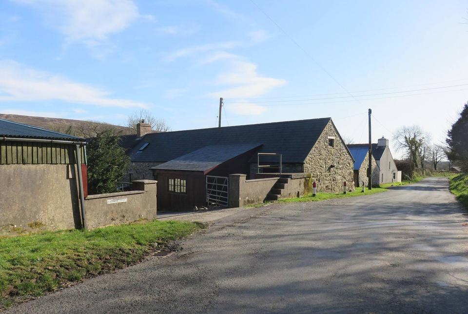 On the road: National Cycle Network Route (part)