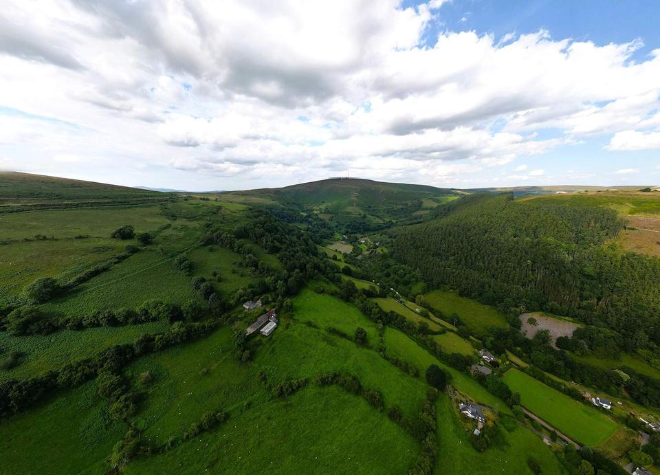 Creigiau Eglwyseg (sometimes, recently Anglicised to 'Eglwyseg Crags), Clwydian Range and Dee Valley AONB, Wales