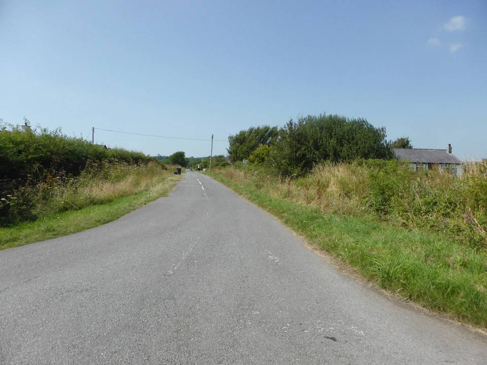 The road to Trefdraeth