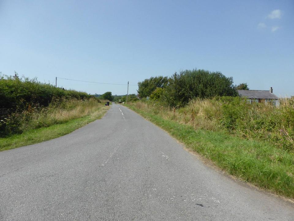 The road to Trefdraeth