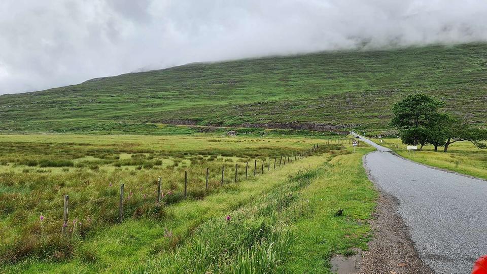On the road: Applecross from Lochcarron
