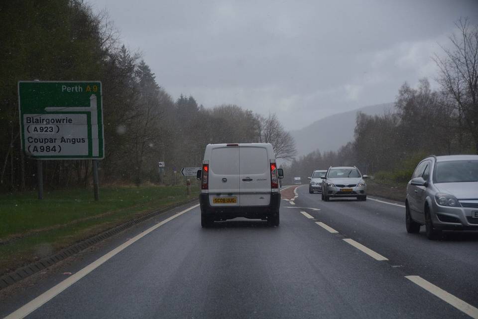Perth and Kinross : The A9