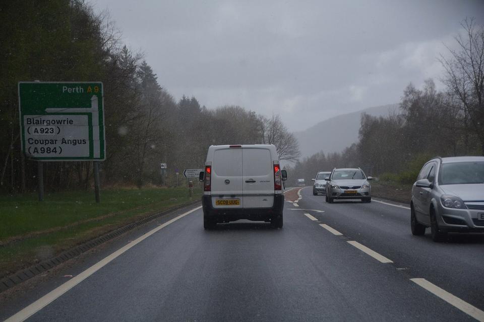 Perth and Kinross : The A9