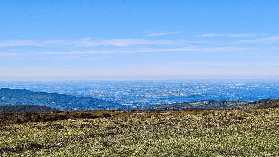 On the road: Pic de Nore from Mazamet