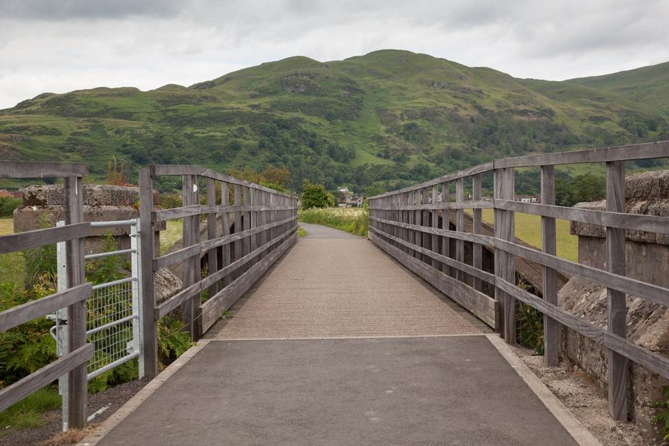 On the road: National Cycle Route 768