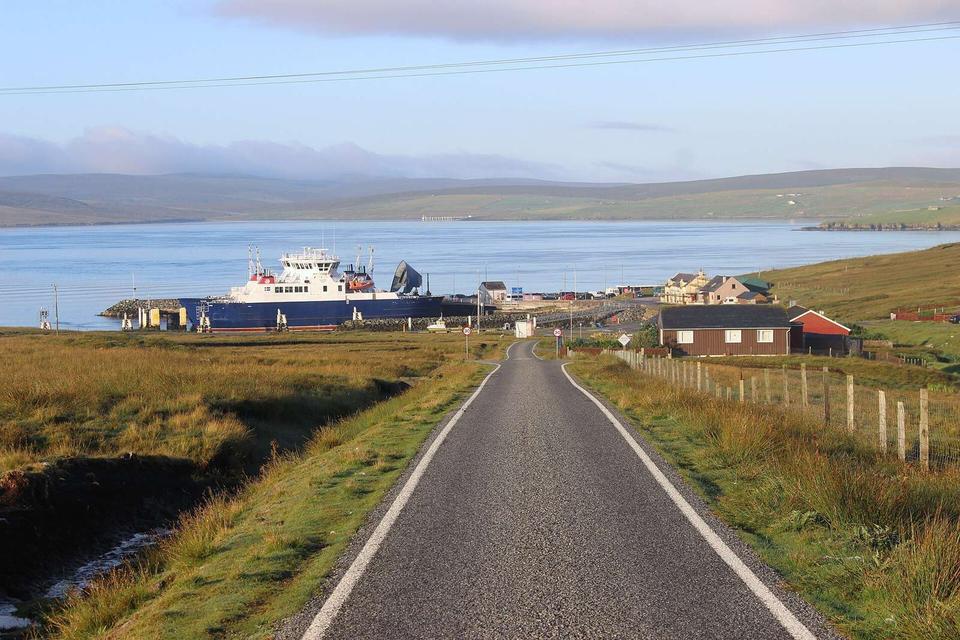 Road into Ulsta