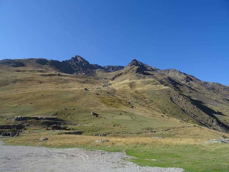 Vue du col de Sarenne.